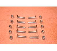 10 Top Post Batteria Terminal Bulloni E Dadi 5/16 " x 1 1/4 " Per 6 O 12 Volt