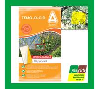 10 TRAPPOLE CROMOTROPICHE GIALLE PANNELLI ALBERI MOSCA BIANCA CATTURA MASSALE