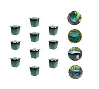 10 trappole per lumache ecologiche per catturare lumache, lumache, senza pericolo per bambini e animali domestici
