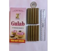 10 tronchi umidi 100 g DHOOP Soft Moldable GULAB ROSE fragranza meditazione