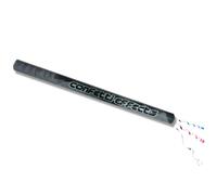 10 TUBO SPARA CORIANDOLI STELLE FILANTI MULTICOLOR METAL - COMANDO ELETTRICO