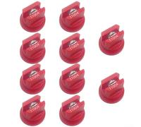 10 ugelli a spruzzo piatti da 110 gradi compatibili con filettature standard per la maggior parte delle marche di spruzzatori agricoli