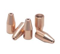 10 ugelli guida filo singolo M5 ad alta precisione per saldatore laser a fibra portatile, lega di rame, anti-spruzzi, accessorio affidabile per l'alimentazione del filo 10 pcs 0.8mm