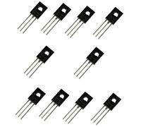 10 unità Transistor PNP BD140 80 V 1.5A TO126