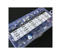 10 valori 90 pezzi kit assortiti di condensatori solidi 2.5V/4V/6.3V/16V 100uF 270uF 330uF 470uF 560uF 680uF 1500uF con scatola di immagazzinaggio gratuita Circuiti di controllo