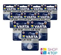 10 VARTA CR1616 Batteria Litio 3V Cellula Moneta Pulsante 06616 EXP 2032
