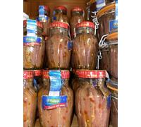 10 VASETTI FILETTI DI ACCIUCHE DA 160 GR SPECIALITA' SICILIANA SAPORE DEL MARE