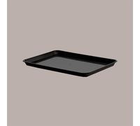 10 Vassoi Espositore da Banco Nero Rettangolare 31x22H2 cm