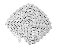 10 velocità Catena per biciclette Strong Carbon Steel Road Bicycle Catena di sostituzione Ciclaggio per ciclo per guida in argento