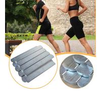 10 Versatili Dischi in Acciaio per Il Fitness, Caricati per Gambe E Braccia, per