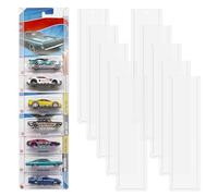 10 vetrina per auto, montaggio a parete, compatibile con Match-Box Hot-Wheels per imballaggio, modellino auto, vetrina per display