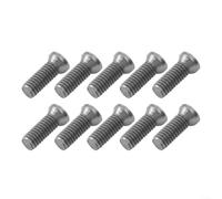 10 viti CNC Torx per macchina progettate per lame in carburo per la sostituzione in utensili per tornio, tra cui M2 M2,5 per M3 M5, adatte per apparecchiature di comunicazione e CNC (4 x 12 mm)