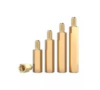 10 viti distanziatrici maschio esagonale in ottone da pezzi distanziatore for scheda madre PC for PCB for pilastro(30mm,M2.5 (10Pcs))