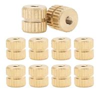 10 viti zigrinate di ricambio per chiave del basso Yootones per corno baritono in ottone