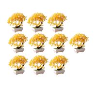 10 volte piccolo materiale bonsai bonsai in vaso artificiale per sala da