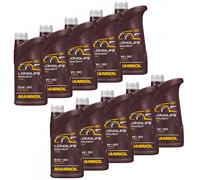10 X 1 Litro Di Olio Motore Mannol 7715 SAE 5W-30 API SM CF Per Ford Volvo Opel
