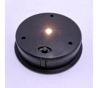 10 x 10 cm 1,2 V 600 mAh luce solare di ricambio superiore impermeabile 1 confezione LED solare lanterna lampada coperchio esterno giardini per appendere lanterne LED bianco caldo, luci solari rotonde