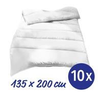 10 x 135 x 200 cm trapunta in microfibra per tutte le stagioni, peso dell'imbottitura: circa 700 g, extra leggera
