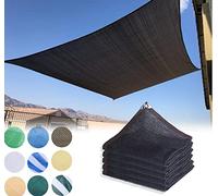10 x 19 m, tenda parasole con protezione UV con effetto ombreggiante al 95%, occhielli in materiale HDPE per una facile installazione, ideale per balconi e giardini, protezione dal vento