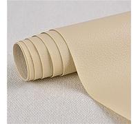 10 x 20 cmPatch di Riparazione in Ecopelle Adesiva per Riparazioni e Strappi Sedili Rammendare Un Divano o Poltrona in Pelle, Giacca, Zaino,Strappi, Bruciature beige 2