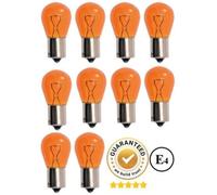 10 X 24V BAU15S 588 Ambra PY21W Indicatore Lampadine Camion Hgv Auto Arancione