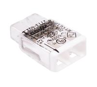 10 x 2773-402 WAGO Compact Connettore Cavo a Spinta 2 Vie 32A