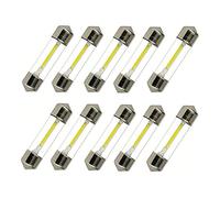 10 X 39 mm COB 1 W 12 V LED Festoon Bianco Illuminazione Interna Luce Deutsche Post