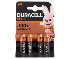 10 X 4 Pile Batterie Stilo Duracell LR6 MN1500 AA 1,5V - 40 Pile