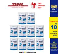 10 x 400 g Nestlé PEPTAMEN JUNIOR dieta peptidica completa sapore vaniglia