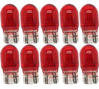 10 x 580 W21/5w Rosso Lampadine Stop Coda Nebbia 7443 senza Bulbo 12v 21w 5w
