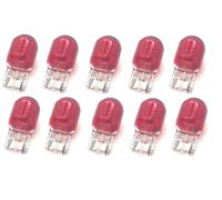 10 x 582 W21W Rosso Lampadina Stop Coda Fendinebbia 7440 582R T20 21w Trade Set