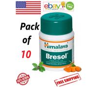 (10 x 60 = 600 compresse) Himalaya Bresol per il benessere respiratorio (SPED...