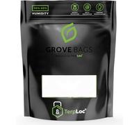 10 x 7 g Grove Bags Terploc con finestra, sacchetti ermetici con controllo dell'umidità e degli odori + protezione UV
