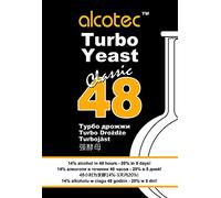 10 X alcotec Turbo Lievito 48H Classic, fino a 21% alcol (10 confezioni)