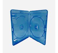 10 x Amaray - Custodia a doppio Blu-ray, con dorso da 15 mm