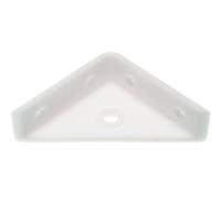 10 X Angoli In Plastica Bianca 50Mm X 50Mm 2 X 2 Pollici | Onestopdiy Nuovo