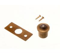 10 X Armadietto Porta Ottone Massiccio Corpo Rullo a Molla Fermo Sferico 13mm