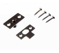 10 X Balle Per Armadio / Porta Ganci A Sfera In Nichelato 13Mm 1/2" | Su