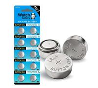10 X Batteria A Bottone Ag13 Lr44 357 Sr44 A76 Alcalina Senza Mercurio 1.5v_