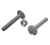 10 X Bulloni E Dadi Per Carrozza / Coach, Zincati BZP M8 X 50 | Onestopdiy Ne