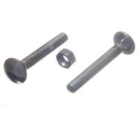 10 X Bulloni E Dadi Per Carrozza / Coach, Zincati BZP M8 X 60 | Onestopdiy N