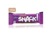 10 x Cadbury Sandwich Milk Chocolate Snack - 22 grammi - Biscotti - latte - c...