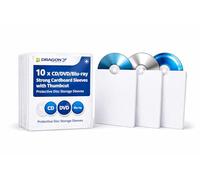 10 x CD DVD in cartone rigido da micron Dragon Trading®