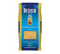 De Cecco Conchigliette Piccole,Pasta di Semola di Grano Duro 6 pez da 500g[3 kg]