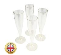 10 X Champagne Glitter Oro Fluttini 175ml Prosecco Occhiali Pacco Sparkle Festa