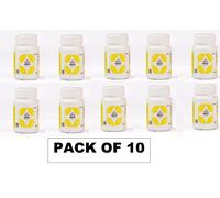10 x Charak Neo Ayurvedic 750 compresse per la salute dell'uomo Pure Herbal E...