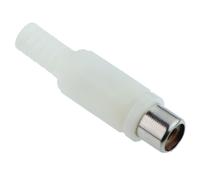 10 X Connettore RCA Phono Presa Bianco Switch Electronics MPN 980975