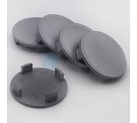 10 X Coprimozzi Coprimozzo Coprimozzo 57,0 - 51,5 Mm - Argento