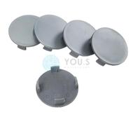 10 X Coprimozzi Coprimozzo Coprimozzo 63,0 - 57,5 Mm - Argento