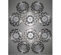 10 X Diamante Disco Abrasivo Piatto 125 Cemento Universale Eco Calcestruzzo